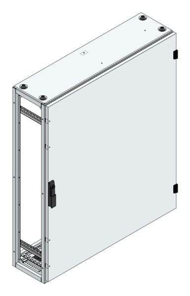 MEHLER - Alu-Anreihschrank BxHxT 1000x1200x300mm o. Rückwand, o. Seitenwand, m. Türe 1fl.