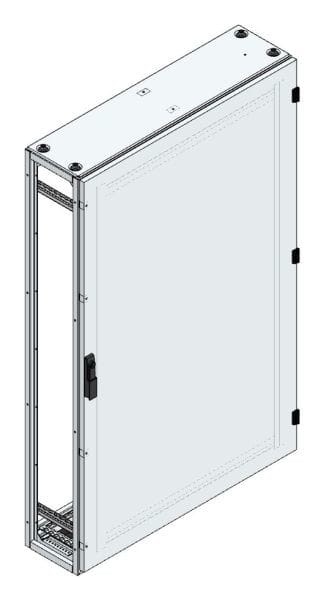 MEHLER - Alu-Anreihschrank BxHxT 1000x1600x300mm o. Rückwand, o. Seitenwand, m. Türe 1fl.