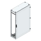 MEHLER - Alu-Anreihschrank BxHxT 1000x1600x400mm o. Rückwand, o. Seitenwand, m. Türe 1fl.