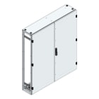 MEHLER - Alu-Anreihschrank BxHxT 1200x1400x300mm o. Rückwand, o. Seitenwand, m. Türe 2fl.