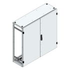 MEHLER - Alu-Anreihschrank BxHxT 1200x1200x400mm o. Rückwand, o. Seitenwand, m. Türe 2fl.
