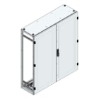 MEHLER - Alu-Anreihschrank BxHxT 1200x1400x400mm o. Rückwand, o. Seitenwand, m. Türe 2fl.