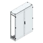 MEHLER - Alu-Anreihschrank BxHxT 1200x1600x400mm o. Rückwand, o. Seitenwand, m. Türe 2fl.