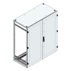 MEHLER - Alu-Anreihschrank BxHxT 1200x1400x600mm o. Rückwand, o. Seitenwand, m. Türe 2fl.