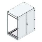 MEHLER - Alu-Anreihschrank BxHxT 1200x1400x800mm o. Rückwand, o. Seitenwand, m. Türe 2fl.