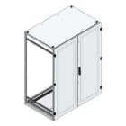 MEHLER - Alu-Anreihschrank BxHxT 1200x1600x800mm o. Rückwand, o. Seitenwand, m. Türe 2fl.