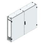 MEHLER - Alu-Anreihschrank BxHxT 1500x1200x300mm o. Rückwand, o. Seitenwand, m. Türe 2fl.