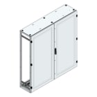 MEHLER - Alu-Anreihschrank BxHxT 1500x1600x400mm o. Rückwand, o. Seitenwand, m. Türe 2fl.