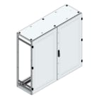 MEHLER - Alu-Anreihschrank BxHxT 1500x1400x500mm o. Rückwand, o. Seitenwand, m. Türe 2fl.