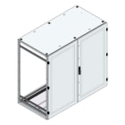 MEHLER - Alu-Anreihschrank BxHxT 1500x1400x800mm o. Rückwand, o. Seitenwand, m. Türe 2fl.