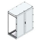 MEHLER - Alu-Anreihschrank BxHxT 1500x1800x800mm o. Rückwand, o. Seitenwand, m. Türe 2fl.