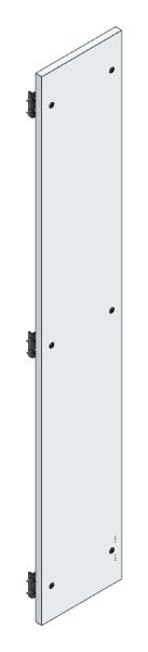 MEHLER - Alu-Seitenwand für AL/TSRM/12 Tiefe 300mm