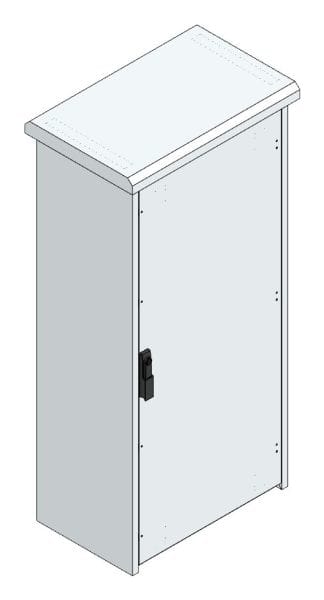 MEHLER - Outdoorschaltschrank, doppelwandig Breite 700 x Höhe 1460 x Tiefe 400mm