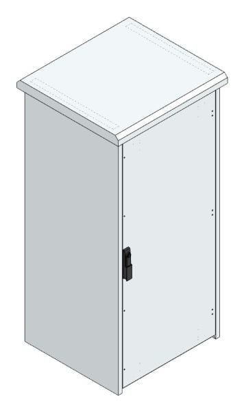 MEHLER - Outdoorschaltschrank, doppelwandig Breite 700 x Höhe 1460 x Tiefe 600mm
