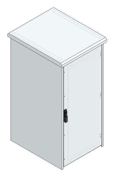 MEHLER - Outdoorschaltschrank, doppelwandig Breite 700 x Höhe 1460 x Tiefe 800mm