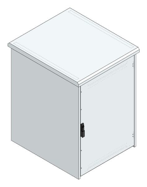 MEHLER - Outdoorschaltschrank, doppelwandig Breite 900 x Höhe 1260 x Tiefe 1000mm