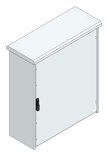 MEHLER - Outdoorschaltschrank, doppelwandig Breite 1100 x Höhe 1260 x Tiefe 400mm