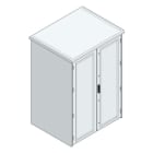 MEHLER - Outdoorschaltschrank, doppelwandig Breite 1300 x Höhe 1860 x Tiefe 1000mm