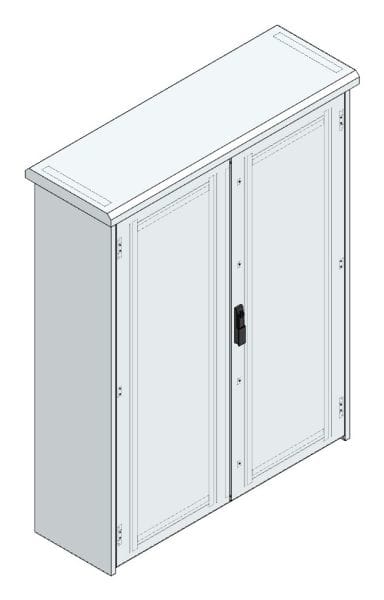 MEHLER - Outdoorschaltschrank, doppelwandig Breite 1300 x Höhe 1600 x Tiefe 400mm