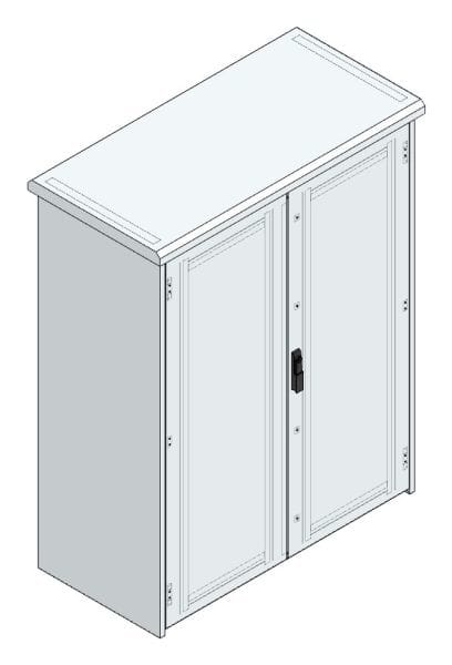 MEHLER - Outdoorschaltschrank, doppelwandig Breite 1300 x Höhe 1600 x Tiefe 600mm