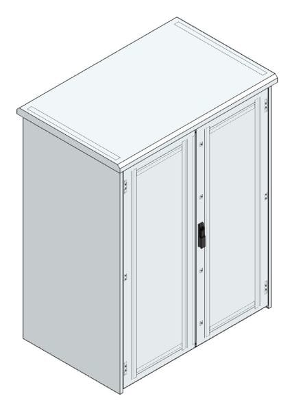 MEHLER - Outdoorschaltschrank, doppelwandig Breite 1300 x Höhe 1600 x Tiefe 800mm