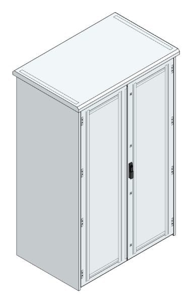 MEHLER - Outdoorschaltschrank, doppelwandig Breite 1300 x Höhe 2060 x Tiefe 800mm