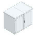MEHLER - Outdoorschaltschrank, doppelwandig Breite 1600 x Höhe 1260 x Tiefe 1000mm