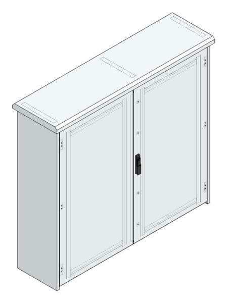 MEHLER - Outdoorschaltschrank, doppelwandig Breite 1600 x Höhe 1460 x Tiefe 400mm
