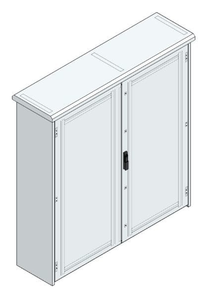 MEHLER - Outdoorschaltschrank, doppelwandig Breite 1600 x Höhe 1600 x Tiefe 400mm