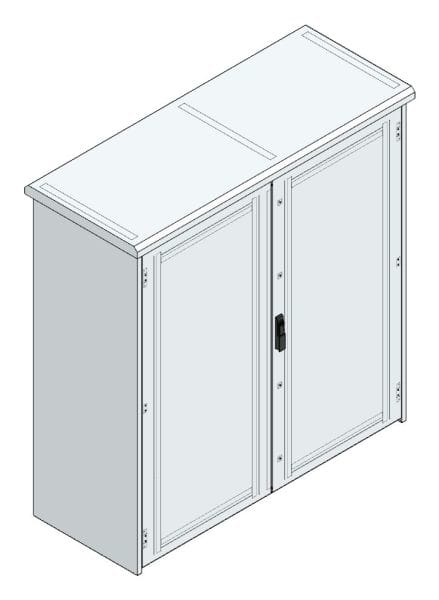 MEHLER - Outdoorschaltschrank, doppelwandig Breite 1600 x Höhe 1600 x Tiefe 600mm