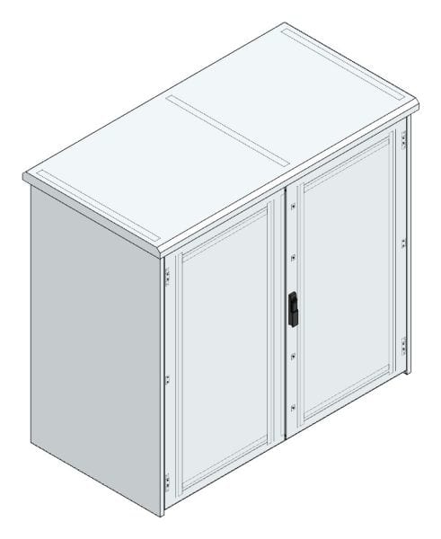 MEHLER - Outdoorschaltschrank, doppelwandig Breite 1600 x Höhe 1460 x Tiefe 800mm