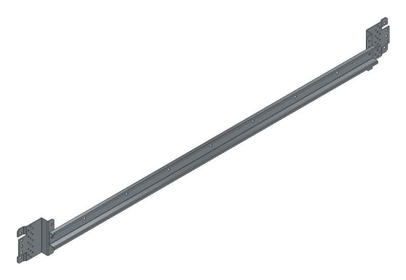 MEHLER - Hutschiene, Stbl.-feuerverzinkt Gerätebefestigung Breite D/K60