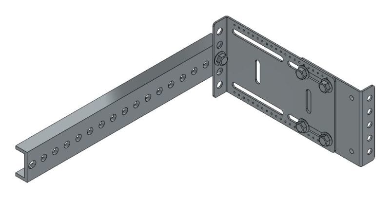 MEHLER - Abstandskonsolen für SST-1 bis SST-4 1Paar Links-Rechts, verstellbar