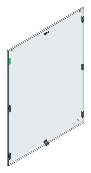 MEHLER - V2A-Rückwand für NI/TSRM-E/16