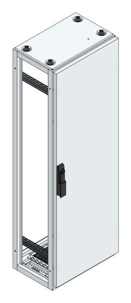 MEHLER - V2A-Anreihschrank BxHxT 400x1200x300mm o. Rückwand, o. Seitenwand, m. Türe 1fl.