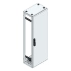 MEHLER - V2A-Anreihschrank BxHxT 400x1200x300mm o. Rückwand, o. Seitenwand, m. Türe 1fl.