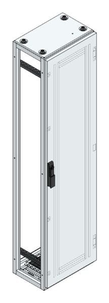 MEHLER - V2A-Anreihschrank BxHxT 400x1600x300mm o. Rückwand, o. Seitenwand, m. Türe 1fl.