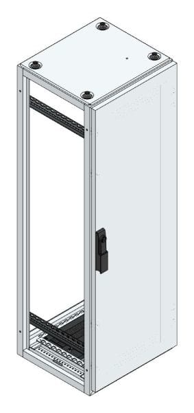 MEHLER - V2A-Anreihschrank BxHxT 400x1200x400mm o. Rückwand, o. Seitenwand, m. Türe 1fl.