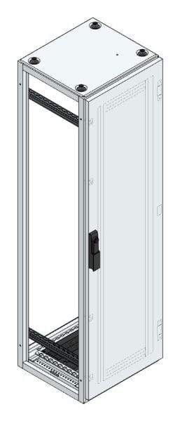 MEHLER - V2A-Anreihschrank BxHxT 400x1400x400mm o. Rückwand, o. Seitenwand, m. Türe 1fl.