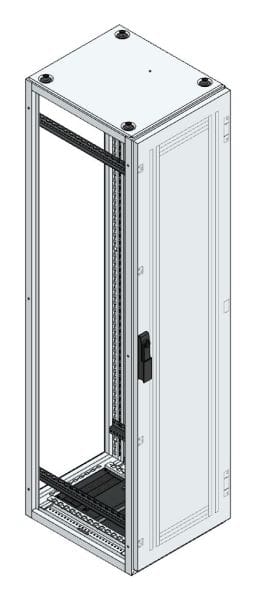 MEHLER - V2A-Anreihschrank BxHxT 400x1600x500mm o. Rückwand, o. Seitenwand, m. Türe 1fl.