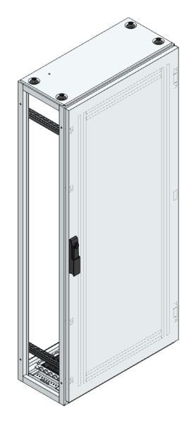 MEHLER - V2A-Anreihschrank BxHxT 600x1400x300mm o. Rückwand, o. Seitenwand, m. Türe 1fl.