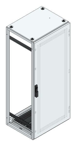 MEHLER - V2A-Anreihschrank BxHxT 600x1400x500mm o. Rückwand, o. Seitenwand, m. Türe 1fl.