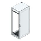 MEHLER - V2A-Anreihschrank BxHxT 600x1400x500mm o. Rückwand, o. Seitenwand, m. Türe 1fl.