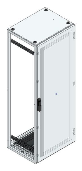 MEHLER - V2A-Anreihschrank BxHxT 600x1600x500mm o. Rückwand, o. Seitenwand, m. Türe 1fl.