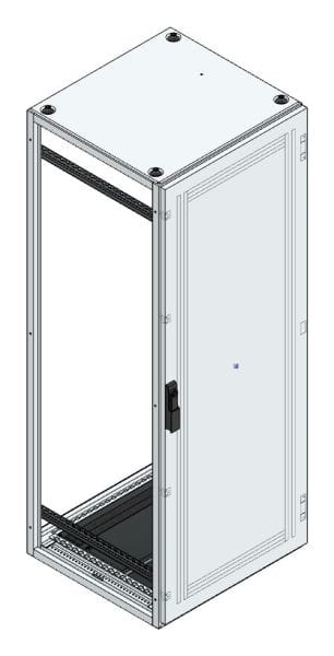 MEHLER - V2A-Anreihschrank BxHxT 600x1600x600mm o. Rückwand, o. Seitenwand, m. Türe 1fl.