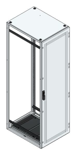 MEHLER - V2A-Anreihschrank BxHxT 600x2000x800mm o. Rückwand, o. Seitenwand, m. Türe 1fl.