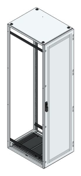 MEHLER - V2A-Anreihschrank BxHxT 600x2200x800mm o. Rückwand, o. Seitenwand, m. Türe 1fl.