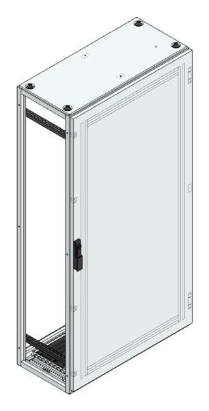 MEHLER - V2A-Anreihschrank BxHxT 800x1600x400mm o. Rückwand, o. Seitenwand, m. Türe 1fl.