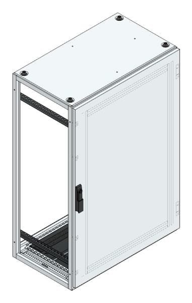 MEHLER - V2A-Anreihschrank BxHxT 800x1200x500mm o. Rückwand, o. Seitenwand, m. Türe 1fl.