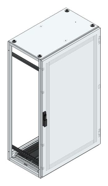MEHLER - V2A-Anreihschrank BxHxT 800x1400x500mm o. Rückwand, o. Seitenwand, m. Türe 1fl.